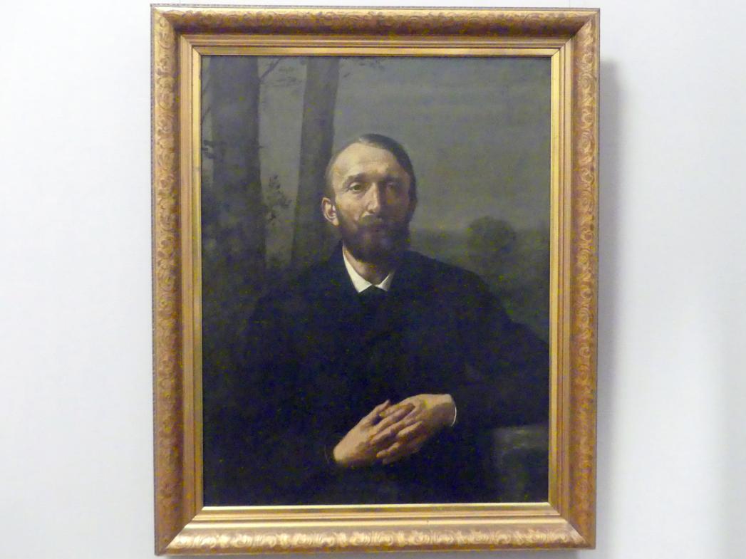 Hans Thoma (1860–1912), Der Kunstschriftsteller Conrad Fiedler, Berlin, Alte Nationalgalerie, Saal 209, Realismus in Deutschland, 1884, Bild 1/2