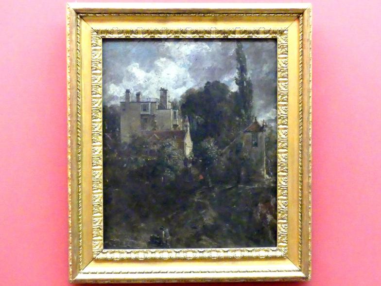 John Constable (1804–1837), Das Haus des Admirals in Hampstead ("The Grove"), Berlin, Alte Nationalgalerie, Saal 102, Realismus zwischen Constable und Courbet, 1821–1822, Bild 1/2