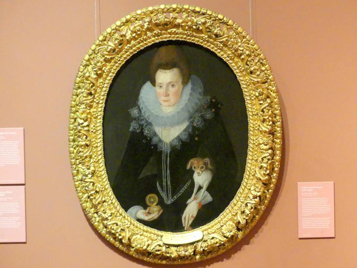 Robert Peake der Ältere (1604–1611), Lady Arabella Stuart (1575-1615), Edinburgh, Scottish National Portrait Gallery, Saal 1, 1605