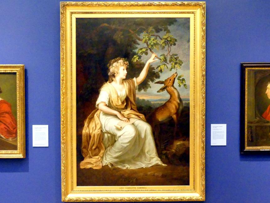 Johann Heinrich Wilhelm Tischbein (1787–1812), Lady Charlotte Campbell (1775-1861), Edinburgh, Scottish National Portrait Gallery, Saal 5-6, um 1789, Bild 1/2