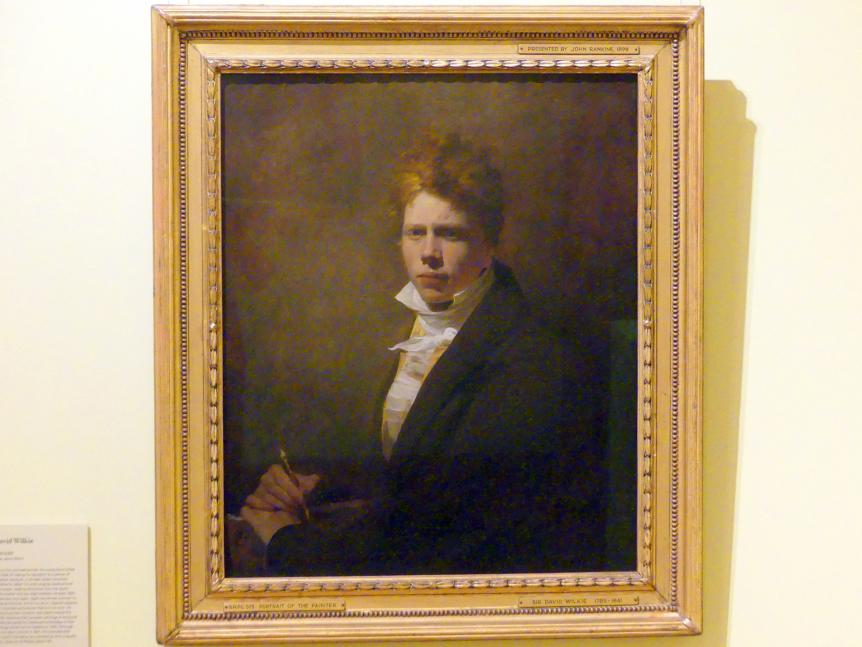 David Wilkie (1804–1839), Selbstporträt, Edinburgh, Scottish National Portrait Gallery, Saal 7, um 1804–1805