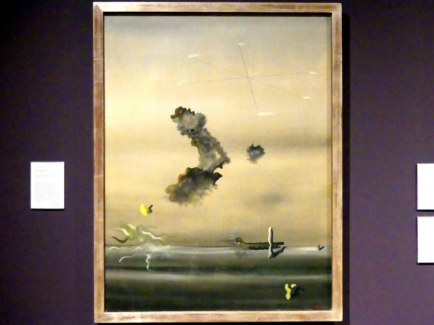 Yves Tanguy (1926–1954), Draußen, Edinburgh, Scottish National Gallery of Modern Art, Gebäude One, Saal 20: jenseits des Realismus - Dada und Surrealismus, 1929