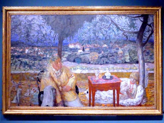 Pierre Bonnard (1893–1943), Unterhaltung in der Provence, Prag, Nationalgalerie im Messepalast, 1918-1939, Saal 1, 1913–1914