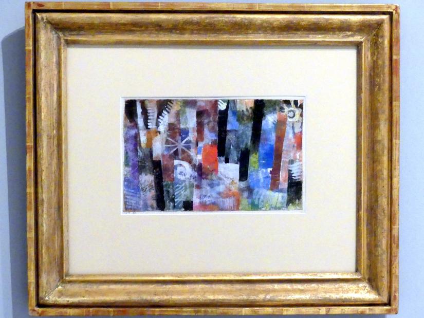 Paul Klee (1904–1940), Tropischer Regenwald, Prag, Nationalgalerie im Messepalast, 1918-1939, Saal 2, 1915