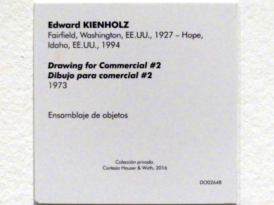 Edward Kienholz (1961–1973), Kommerzielle Zeichnung Nr. 2, Madrid, Museo Reina Sofía, Saal 423, 1973, Bild 4/4