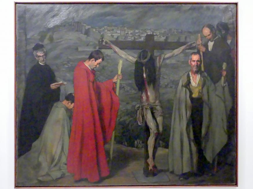 Ignacio Zuloaga (1911–1931), Christus vom Blut, Madrid, Museo Reina Sofía, Saal 201.03, 1911