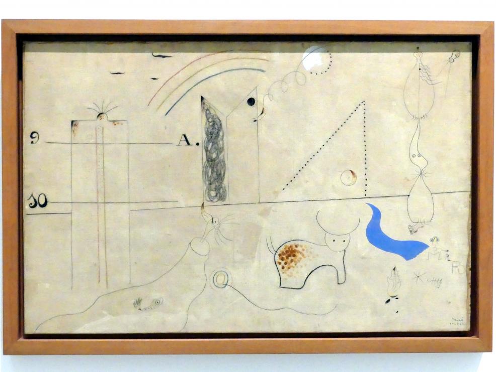 Joan Miró (1917–1970), Pastoral, Madrid, Museo Reina Sofía, Saal 202.03, 1923–1924