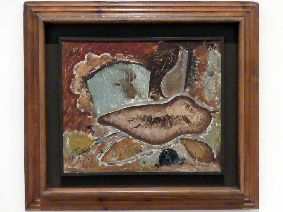 Man Ray (1914–1939), Das Brot, Madrid, Museo Reina Sofía, Saal 204, 1926, Bild 1/2