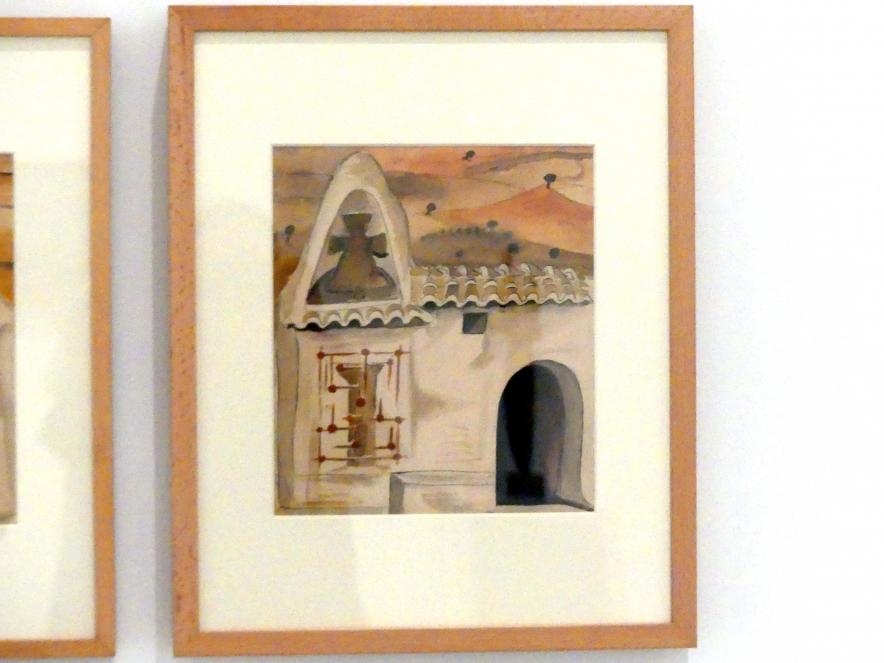 Alberto Sánchez Pérez (1924–1959), Entwurf für die Seitendekoration des Dramas "Fuenteovejuna", Madrid, Museo Reina Sofía, Saal 204, 1932–1933