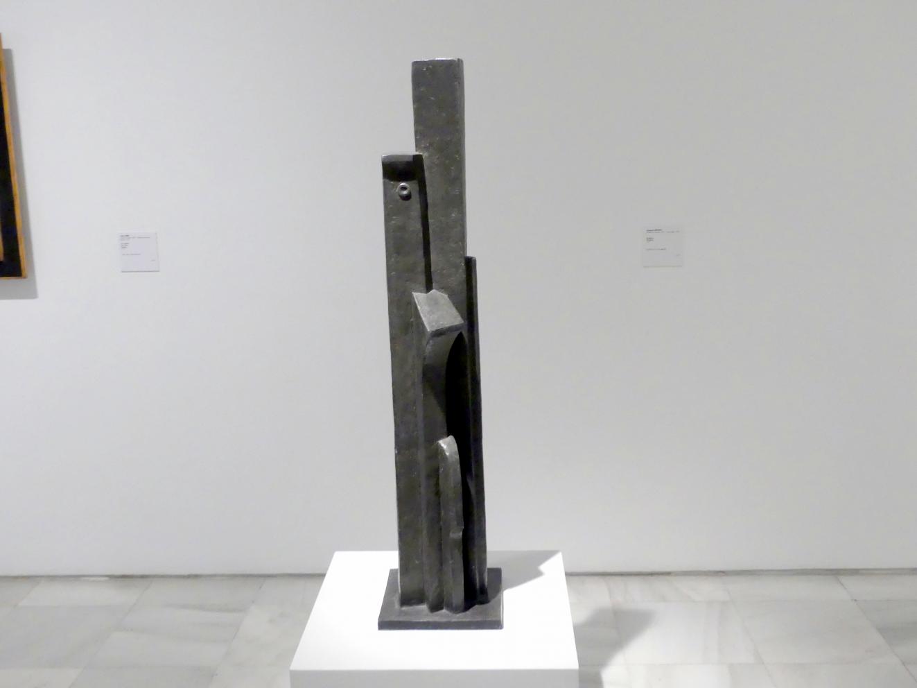 Jacques Lipchitz (1913–1938), Skulptur, Madrid, Museo Reina Sofía, Saal 210, 1915