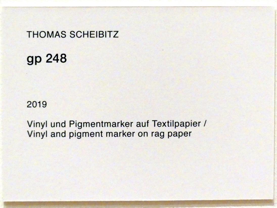 Thomas Scheibitz (1994–2019), gp 248, Berlin, Museum Berggruen, Stülerbau, 1. Obergeschoss, 2019, Bild 2/2