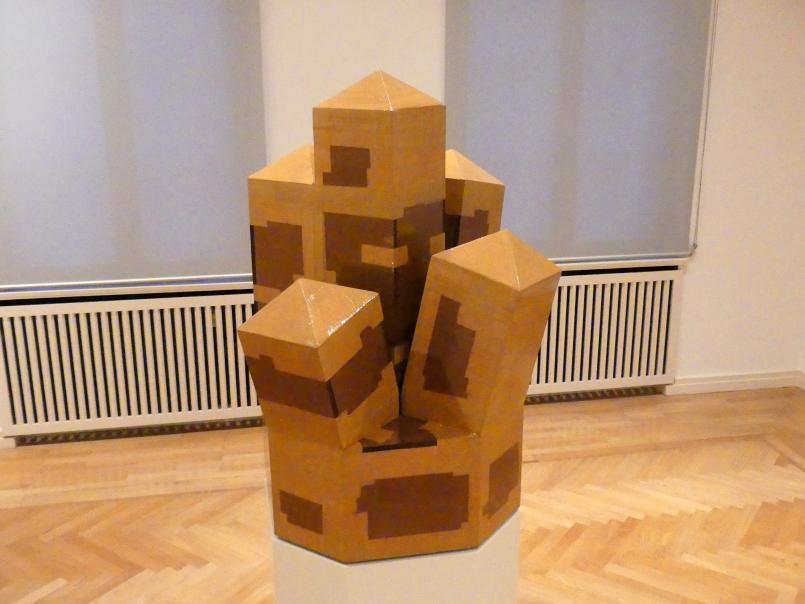 Thomas Scheibitz (1994–2019), Kristall, Berlin, Museum Berggruen, Stülerbau, 1. Obergeschoss, 2014, Bild 2/4