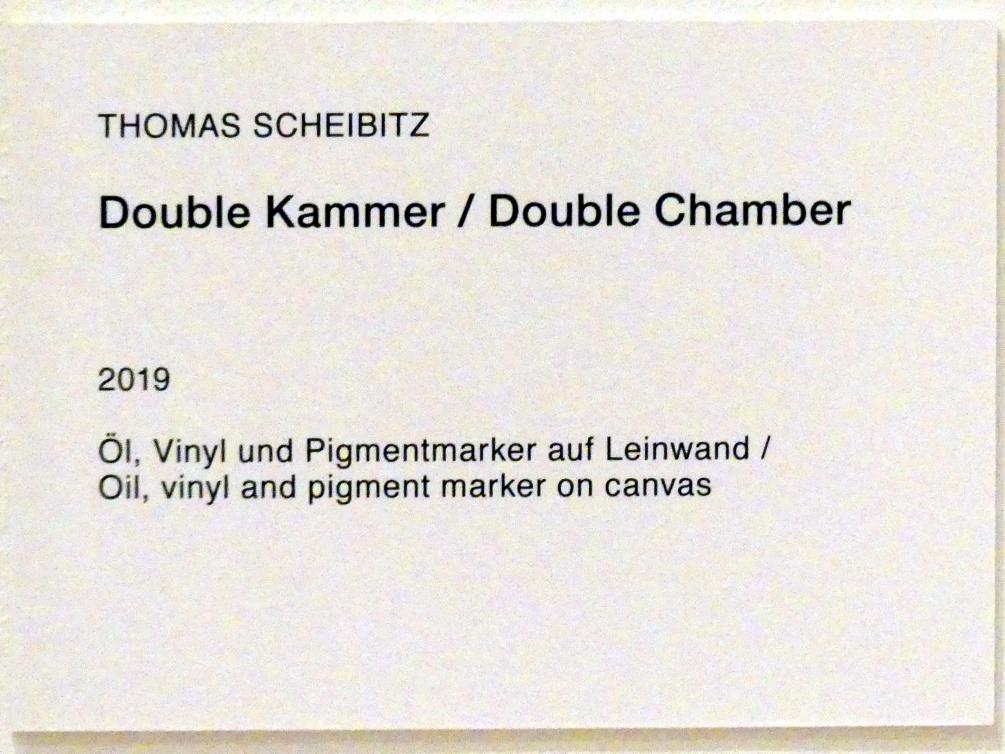 Thomas Scheibitz (1994–2019), Double Kammer, Berlin, Museum Berggruen, Stülerbau, 1. Obergeschoss, 2019, Bild 2/2