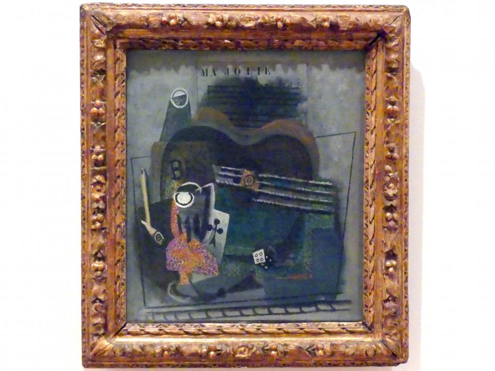Pablo Picasso (1897–1972), Ma Jolie, Berlin, Museum Berggruen, Stülerbau, 1. Obergeschoss, 1914, Bild 1/2