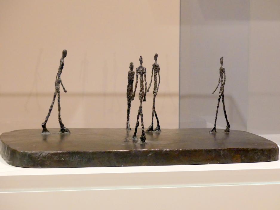Alberto Giacometti (1914–1965), Der Platz II, Berlin, Museum Berggruen, Kommandantenhaus, Erdgeschoss, Saal 1, 1948–1949