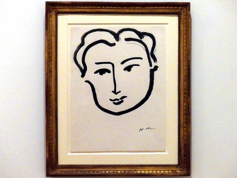 Henri Matisse (1898–1953), Frauenkopf, Berlin, Museum Berggruen, Kommandantenhaus, Erdgeschoss, Saal 4, 1908