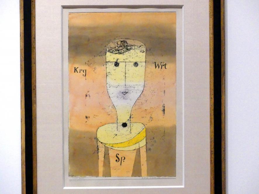 Paul Klee (1904–1940), Karge Worte des Sparsamen, Berlin, Museum Berggruen, Kommandantenhaus, 2. Obergeschoss, 1924, Bild 2/3