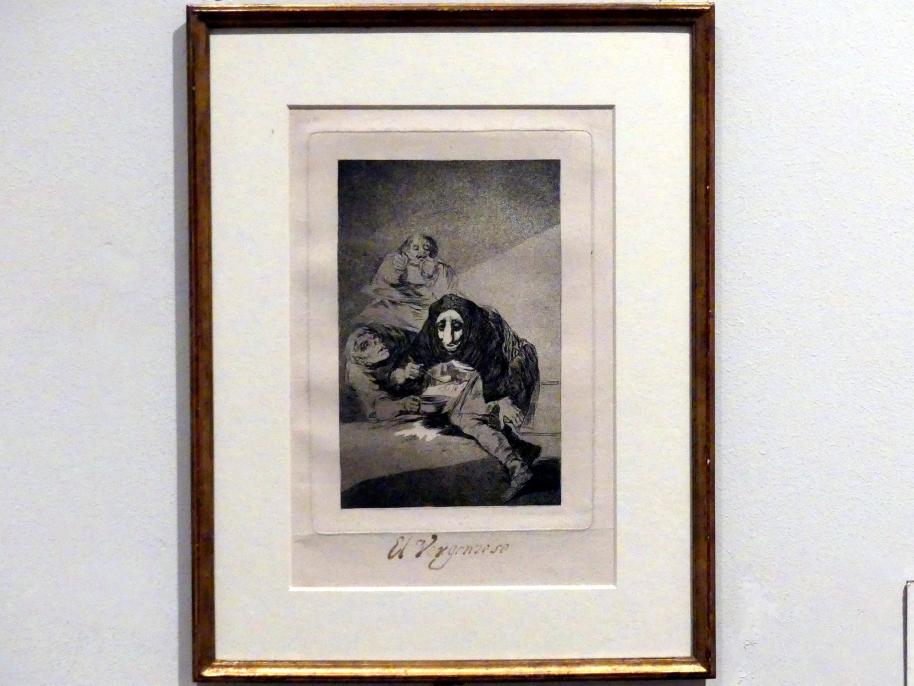 Francisco de Goya (Francisco José de Goya y Lucientes) (1779–1820), Der Schamhafte, Berlin, Sammlung Scharf-Gerstenberg, Erdgeschoß, Saal 1, 1797–1798, Bild 1/3