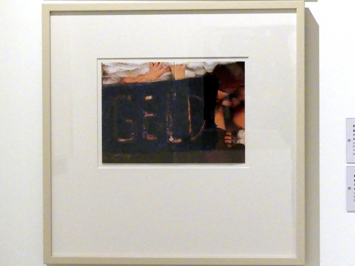 Felix Droese (1993–2009), Geld, Schwäbisch Hall, Kunsthalle Würth, Ausstellung "Lust auf mehr" vom 30.09.2019 - 20.09.2020, Erdgeschoss, 1999, Bild 2/3