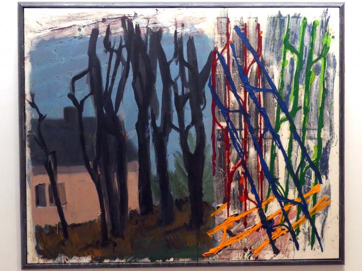 Markus Lüpertz (1964–2000), Landschaft, Schwäbisch Hall, Kunsthalle Würth, Ausstellung "Lust auf mehr" vom 30.09.2019 - 20.09.2020, Erdgeschoss, 1997