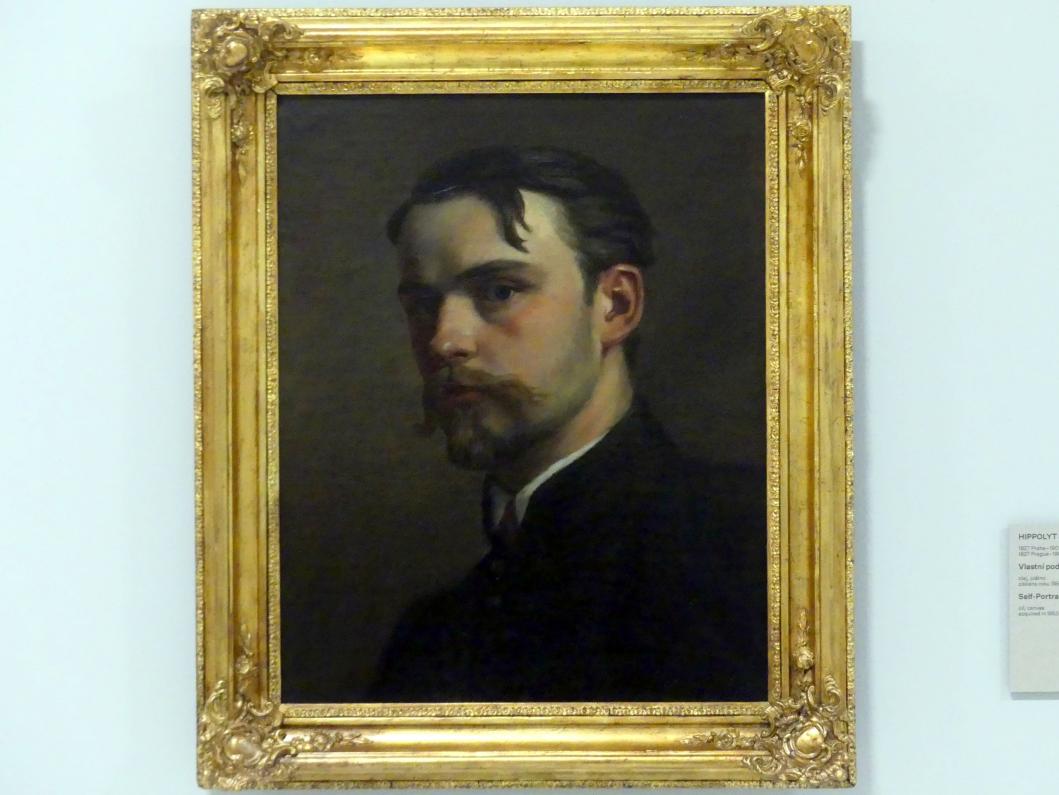 Soběslav Pinkas (1853–1863), Selbstporträt, Prag, Nationalgalerie im Messepalast, Das lange Jahrhundert, Saal 1, 1853