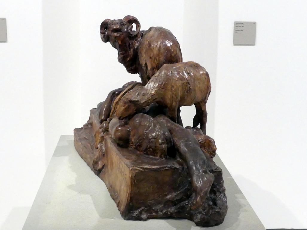 Quido Kocían (1897–1903), Der tote Abel, Prag, Nationalgalerie im Messepalast, Das lange Jahrhundert, Saal 26, 1901, Bild 3/5
