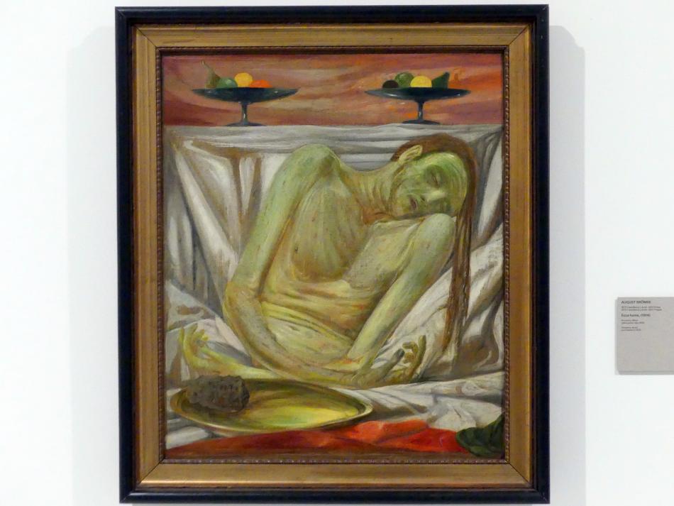 August Brömse (1912–1924), Ecce homo, Prag, Nationalgalerie im Messepalast, Das lange Jahrhundert, Saal 26, 1914, Bild 1/2