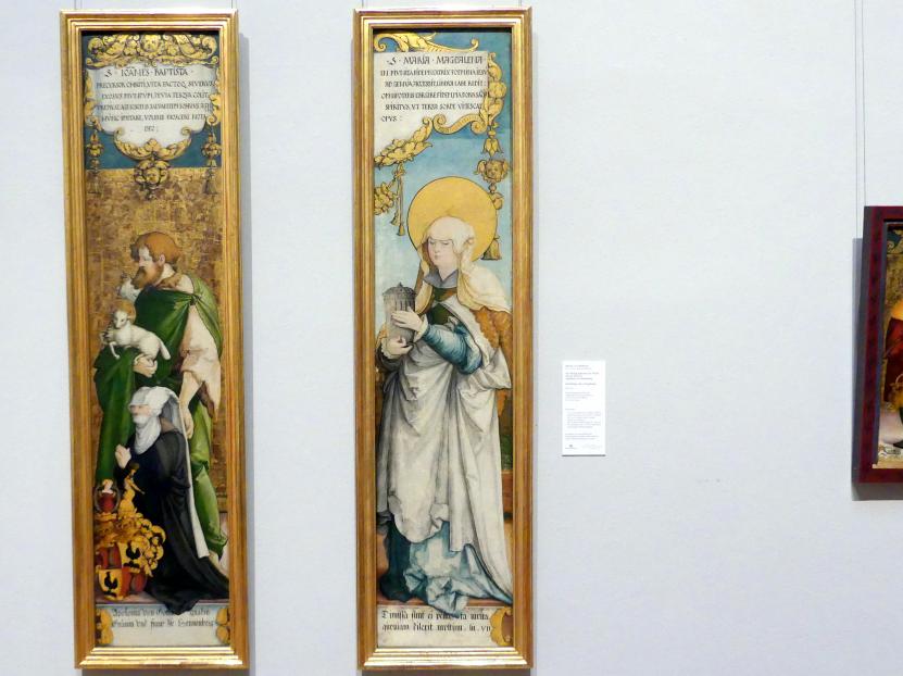Meister von Meßkirch (1525–1540), Die Heilige Maria Magdalena, Meßkirch, Stadtpfarrkirche St. Martin, jetzt Karlsruhe, Staatliche Kunsthalle, Saal 19, um 1538
