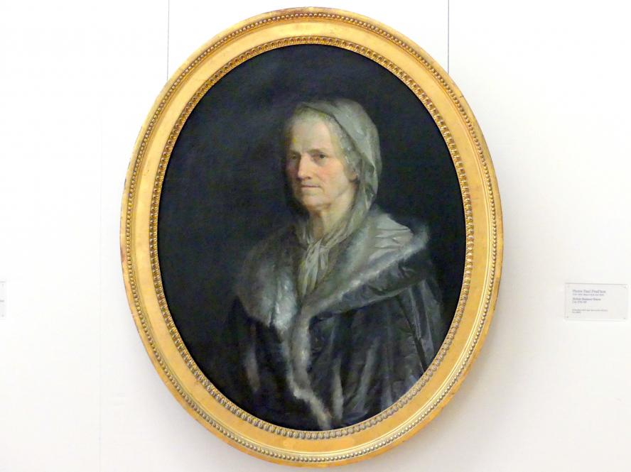 Pierre Paul Prud’hon (1782–1822), Bildnis Madame Simon, Karlsruhe, Staatliche Kunsthalle, Saal 37, um 1781–1783