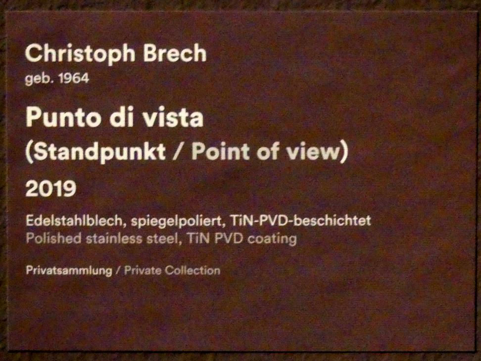 Christoph Brech (2008–2019), Punto die vista - Standpunkt, Stuttgart, Staatsgalerie, Ausstellung "Tiepolo"  vom 11.10.2019 - 02.02.2020, Saal 11: Christoph Brech, 2019, Bild 3/3