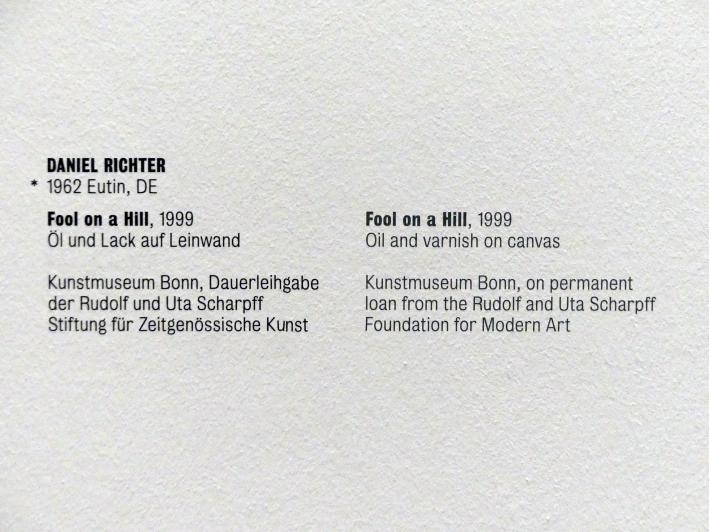 Daniel Richter (1999–2001), Fool on a Hill, Stuttgart, Kunstmuseum, Saal 20, 1999, Bild 2/2