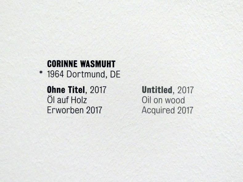 Corinne Wasmuht (2017), Ohne Titel, Stuttgart, Kunstmuseum, Saal 20, 2017, Bild 2/2