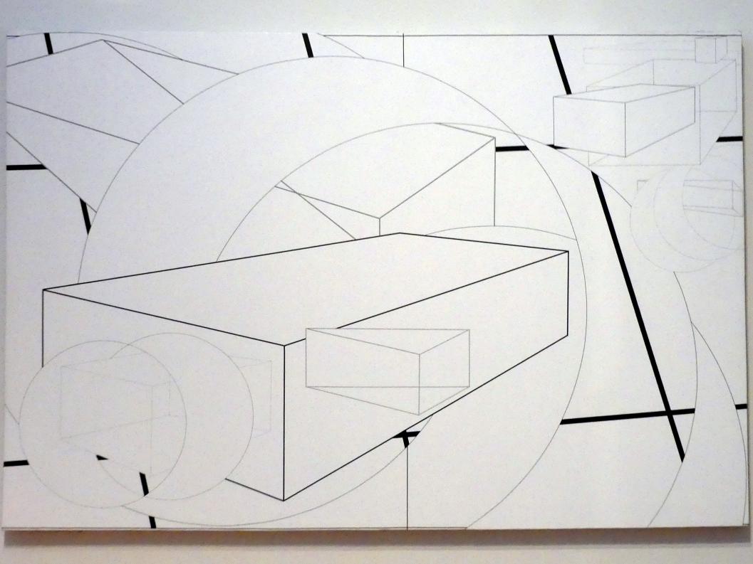 Al Held (1964–1975), Mercury Zone III - Quecksilberzone III, New York, Metropolitan Museum of Art (Met), Saal 915, 1975, Bild 1/2