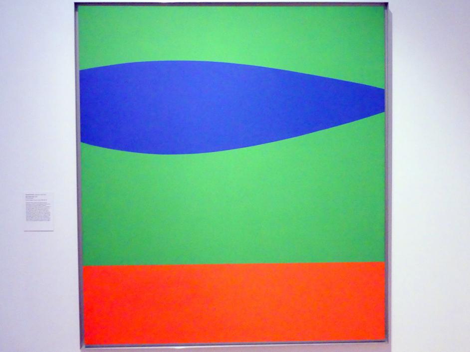 Ellsworth Kelly (1950–2004), Blue Green Red - Blau Grün Rot, New York, Metropolitan Museum of Art (Met), Saal 915, 1963, Bild 1/2