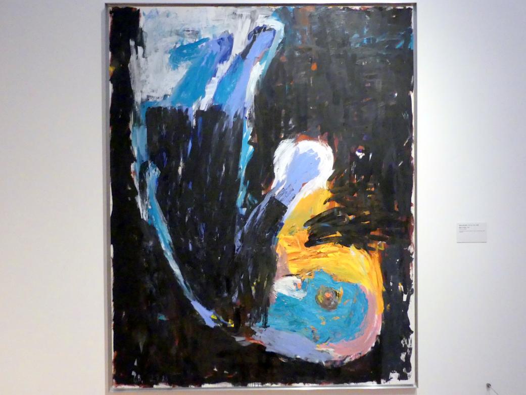 Georg Baselitz (1962–2019), Man on Faith - Mann im Glauben, New York, Metropolitan Museum of Art (Met), Saal 915, 1983