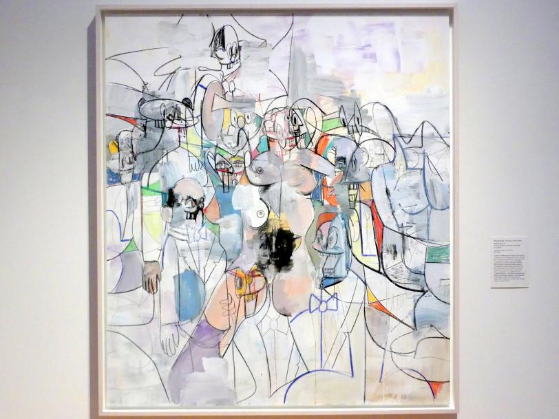 George Condo (2010), Rush Hour - Hauptverkehrszeit, New York, Metropolitan Museum of Art (Met), Saal 915, 2010