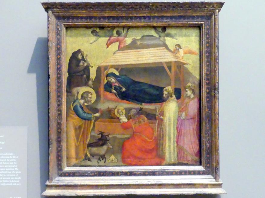 Giotto di Bondone (Giotto) (1298–1330), Anbetung der Könige, New York, Metropolitan Museum of Art (Met), Saal 644, um 1320, Bild 1/2