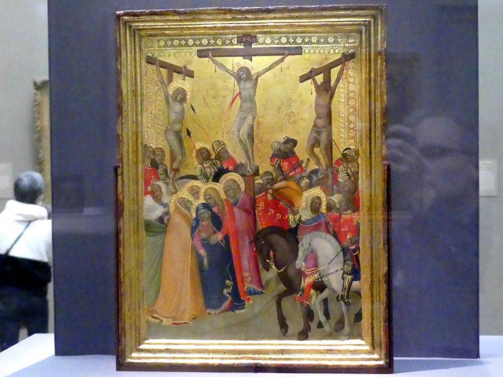 Pietro Lorenzetti (1325–1347), Kreuzigung, New York, Metropolitan Museum of Art (Met), Saal 644, um 1340–1350