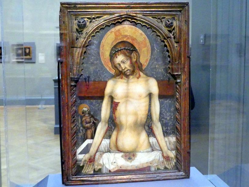 Michele Giambono (1430), Schmerzensmann, New York, Metropolitan Museum of Art (Met), Saal 644, um 1430, Bild 1/2