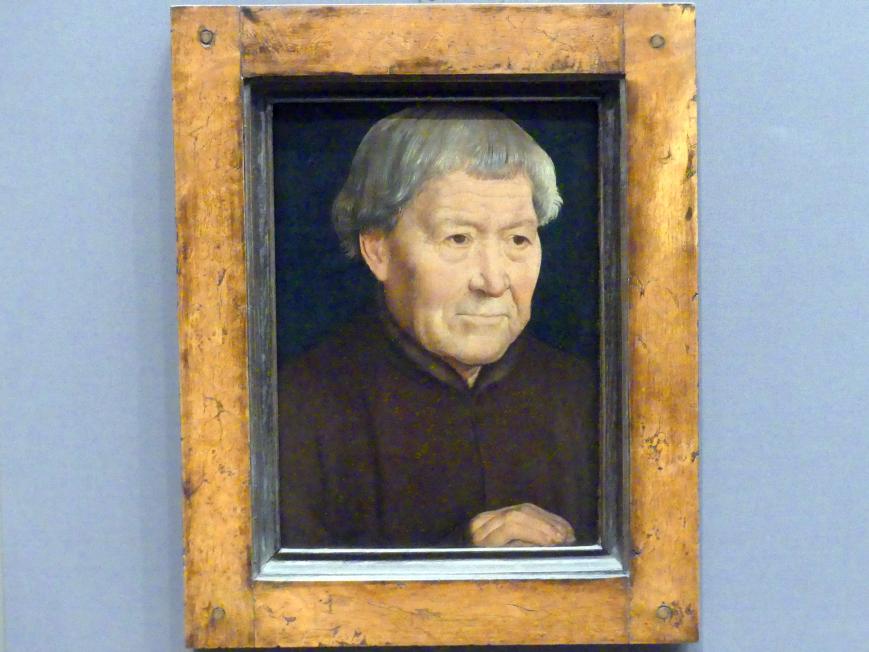 Hans Memling (1467–1491), Bildnis eines alten Mannes, New York, Metropolitan Museum of Art (Met), Saal 641, um 1475, Bild 1/2
