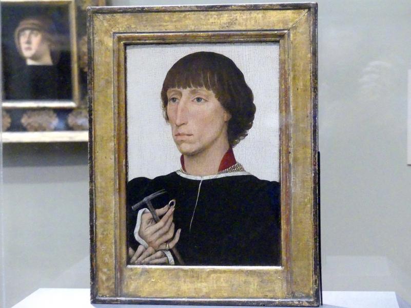 Rogier van der Weyden (1433–1464), Francesco d'Este (um 1429-1486), New York, Metropolitan Museum of Art (Met), Saal 641, um 1460, Bild 1/4