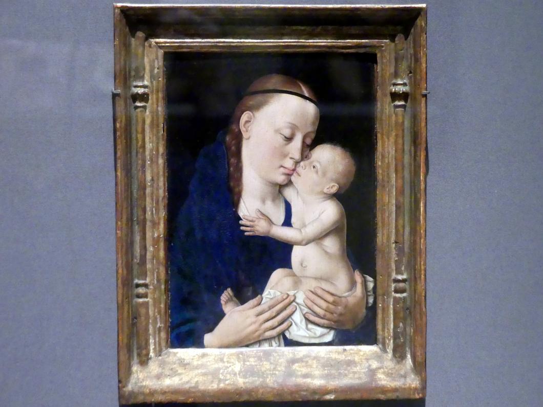 Dieric Bouts d.Ä. (1455–1475), Maria mit Kind, New York, Metropolitan Museum of Art (Met), Saal 641, um 1455–1460, Bild 1/2