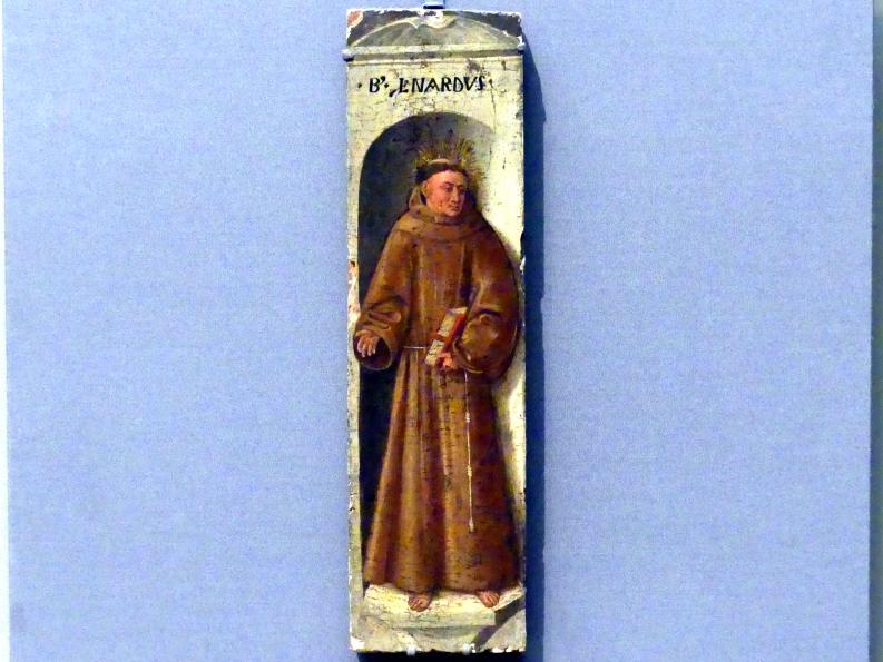 Colantonio (Niccolò Antonio ) (1450), Bruder Leonhard von Assisi, New York, Metropolitan Museum of Art (Met), Saal 641, um 1450, Bild 1/2