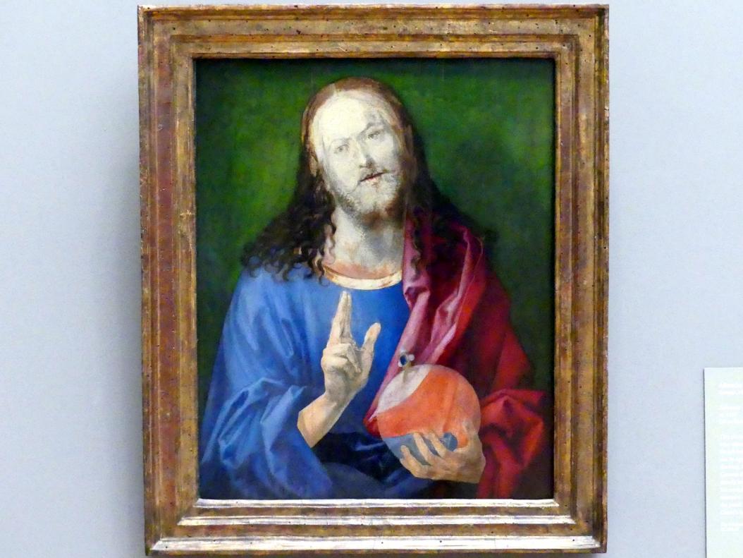 Albrecht Dürer (1490–1526), Salvator Mundi, New York, Metropolitan Museum of Art (Met), Saal 639, um 1505
