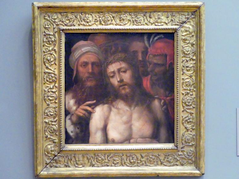 Il Sodoma (Giovanni Antonio Bazzi) (1490–1544), Pilatus zeigt Christus dem Volke (Ecce Homo), New York, Metropolitan Museum of Art (Met), Saal 639, um 1540–1549, Bild 1/2
