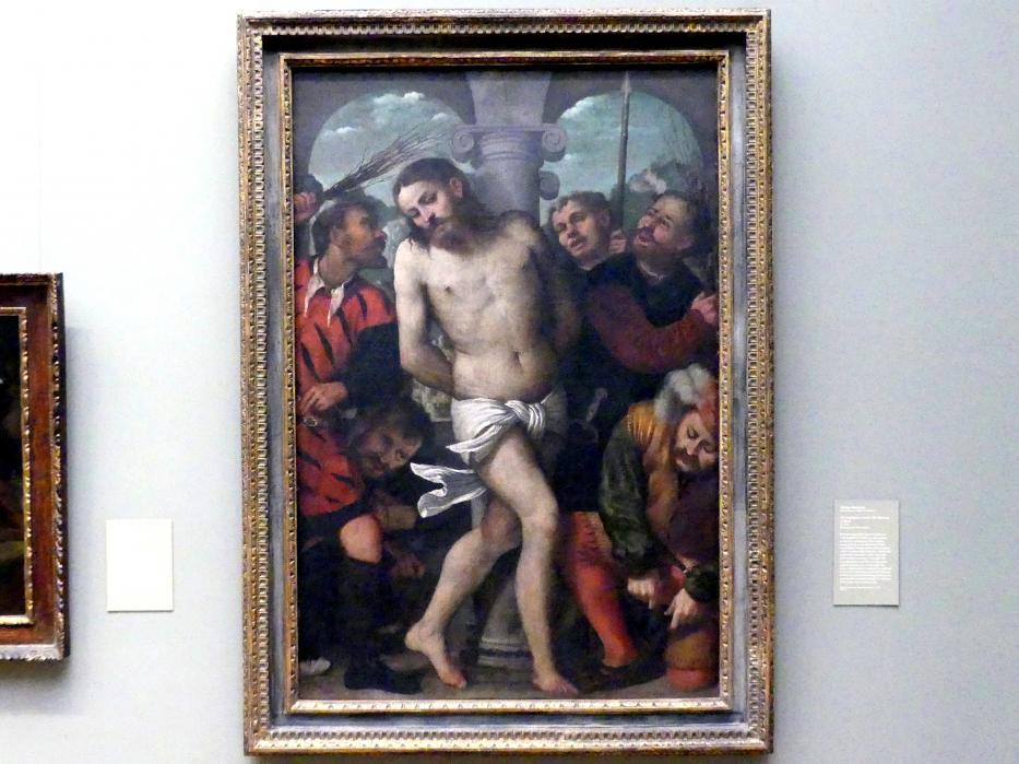 Girolamo Romanino (1507–1540), Geißelung Christi, New York, Metropolitan Museum of Art (Met), Saal 643, um 1540, Bild 1/2
