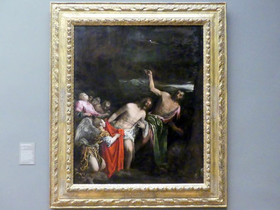 Jacopo Bassano (da Ponte) (1539–1590), Taufe Christi, New York, Metropolitan Museum of Art (Met), Saal 638, um 1590, Bild 1/2