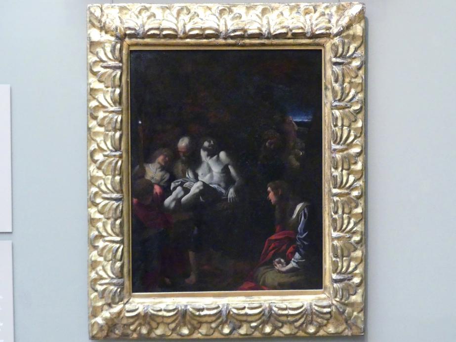 Annibale Carracci (1582–1609), Grablegung Christi, New York, Metropolitan Museum of Art (Met), Saal 637, 1595