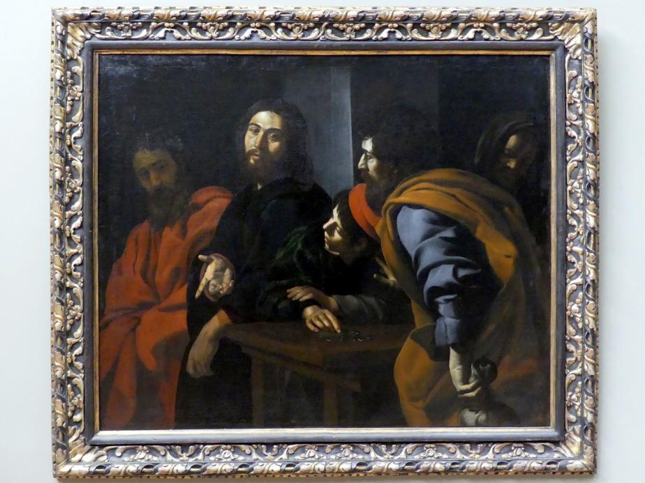 Giovanni Battista Caracciolo (Battistello) (1616–1633), Berufung des Apostels Matthäus, New York, Metropolitan Museum of Art (Met), Saal 637, um 1625–1630