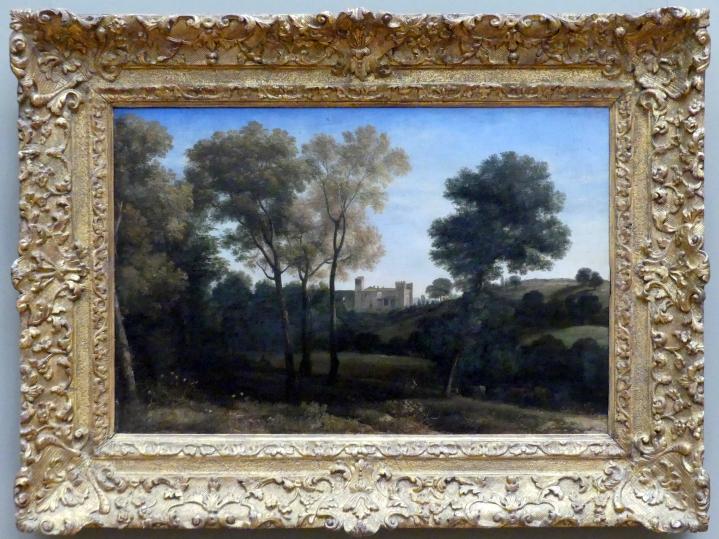 Claude Lorrain (Claude Gellée) (1628–1681), Blick auf La Crescenza, New York, Metropolitan Museum of Art (Met), Saal 634, 1648–1650